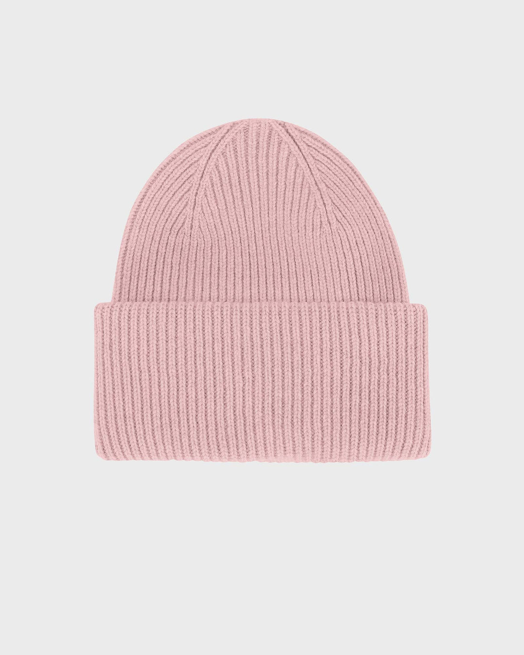 Merino Wool Hat Faded Pink