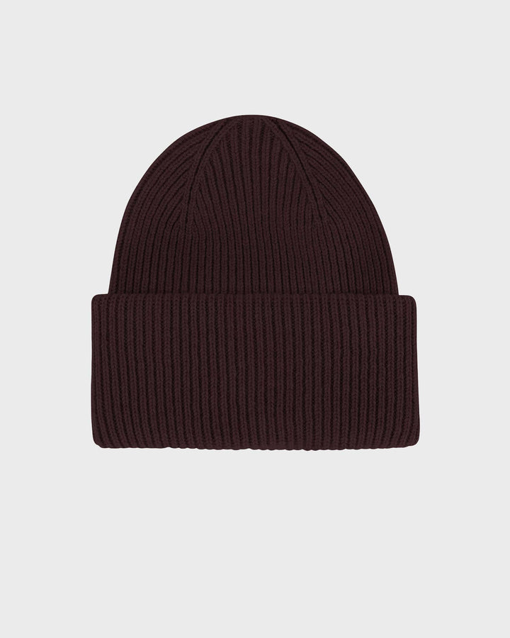 Merino Wool Hat Oxblood Red
