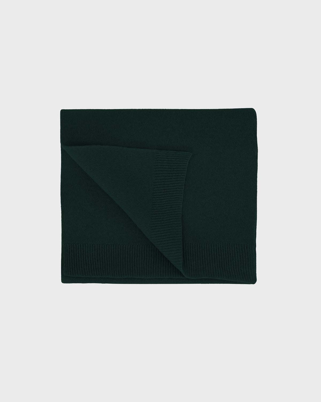 Merino Wool Scarf Emerald Green
