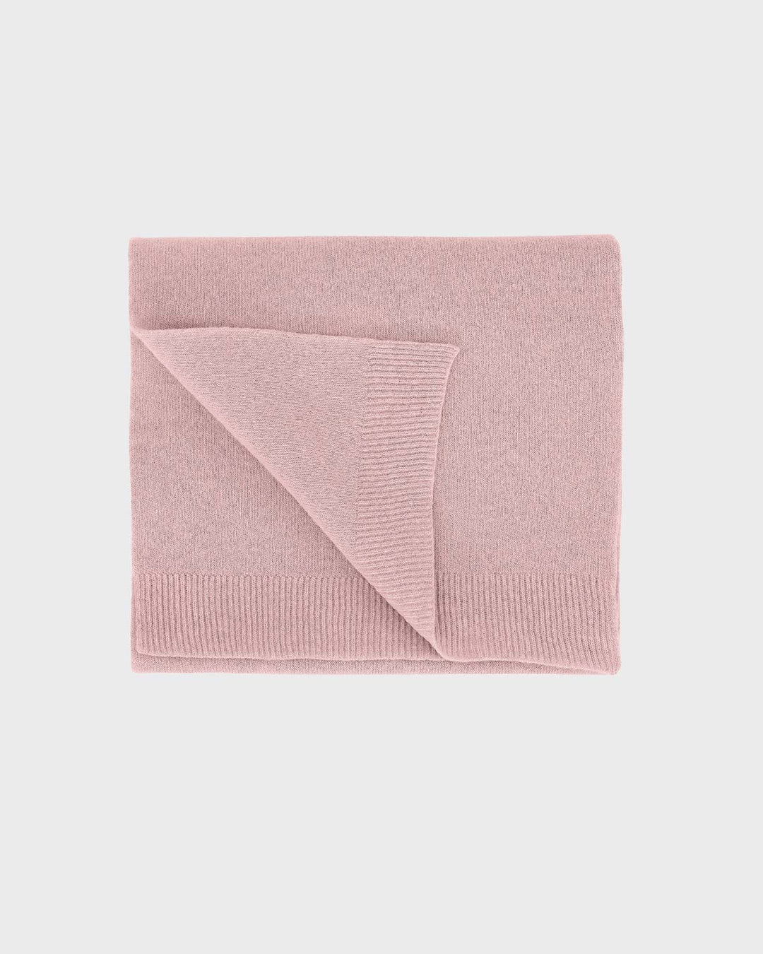 Merino Wool Scarf Faded Pink