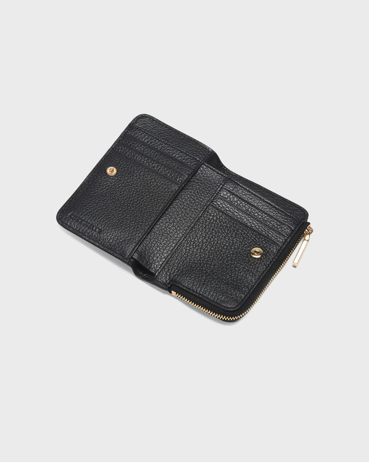 Coccinelle Börse Metallic Small Soft Black – Bild 2