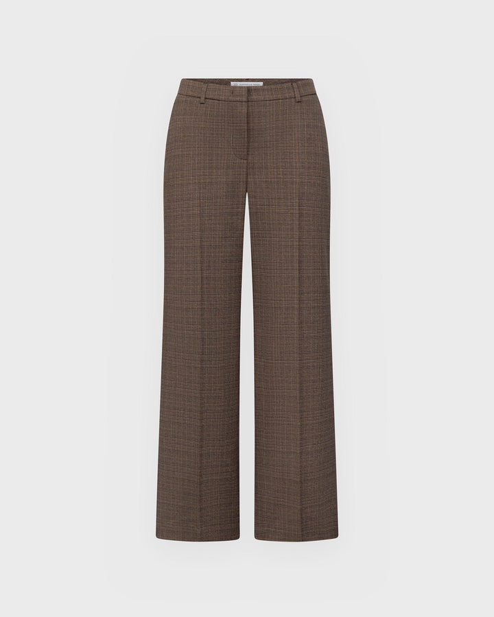 Raffaello Rossi Hose Milara Multi Colour Glencheck Braun