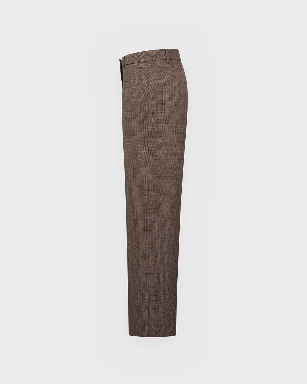 Raffaello Rossi Hose Milara Multi Colour Glencheck Braun – Bild 2