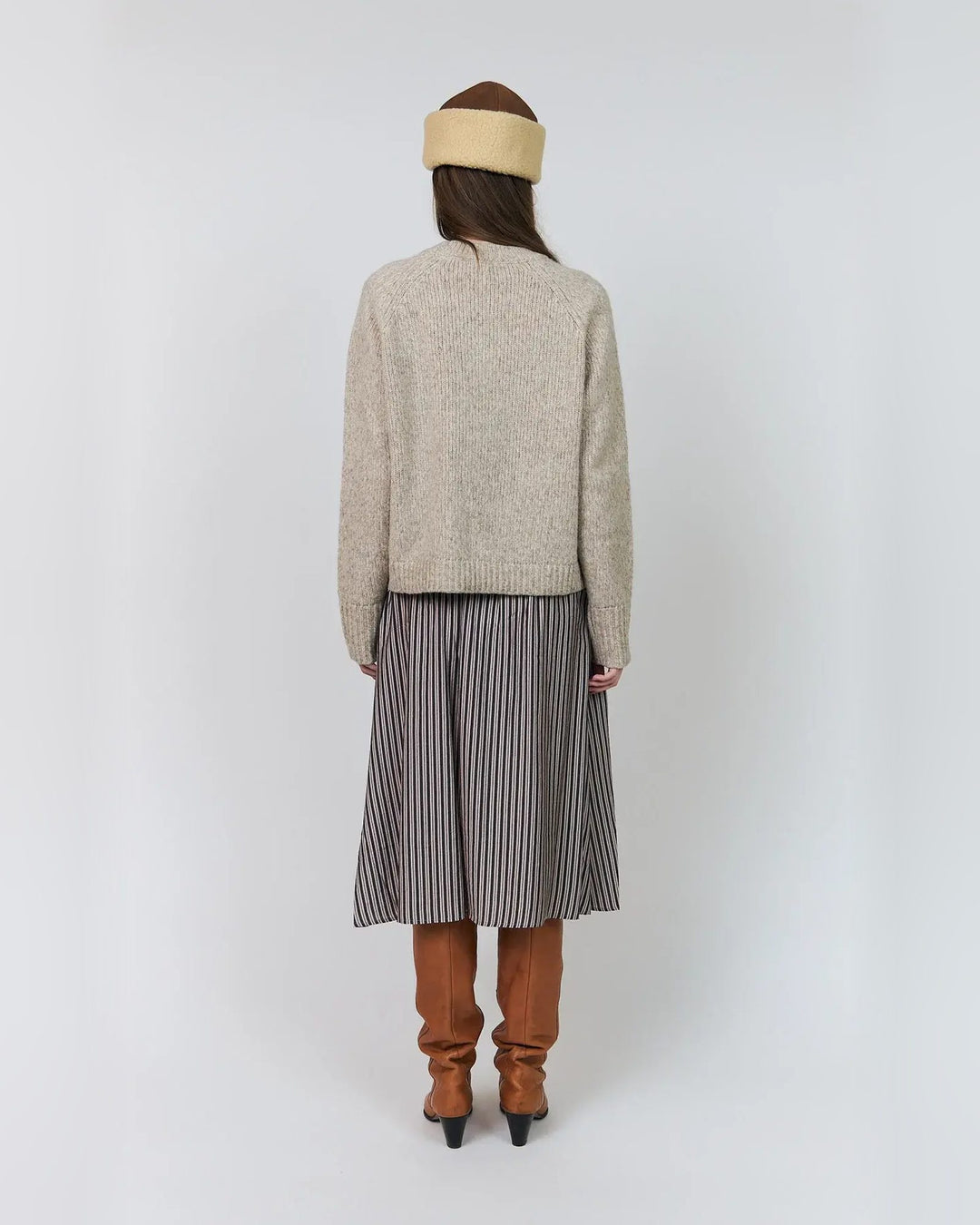 lollys laundry Pullover MinaLL Knit Jumper Creme – Bild 3