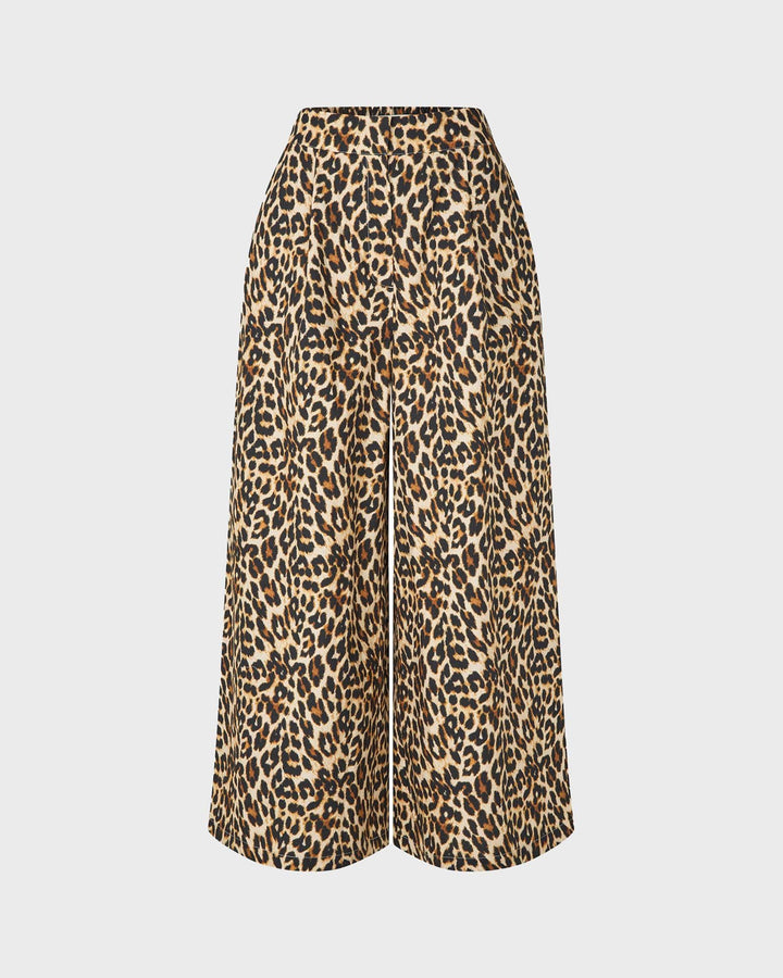 MiraLL Pants Leopard Print