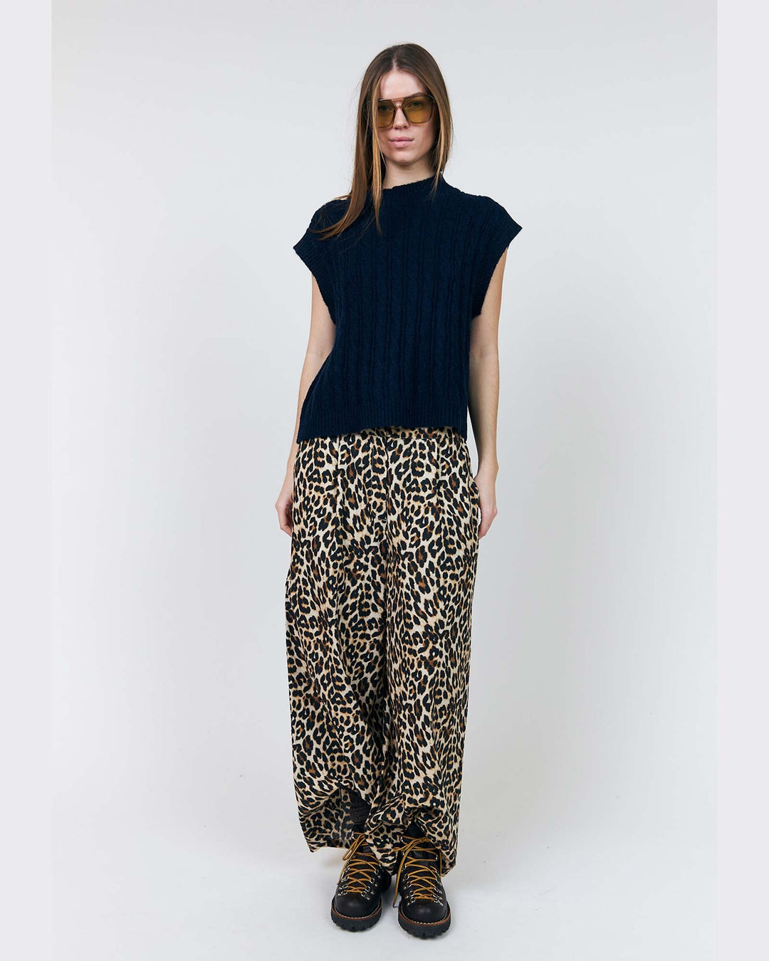 MiraLL Pants Leopard Print