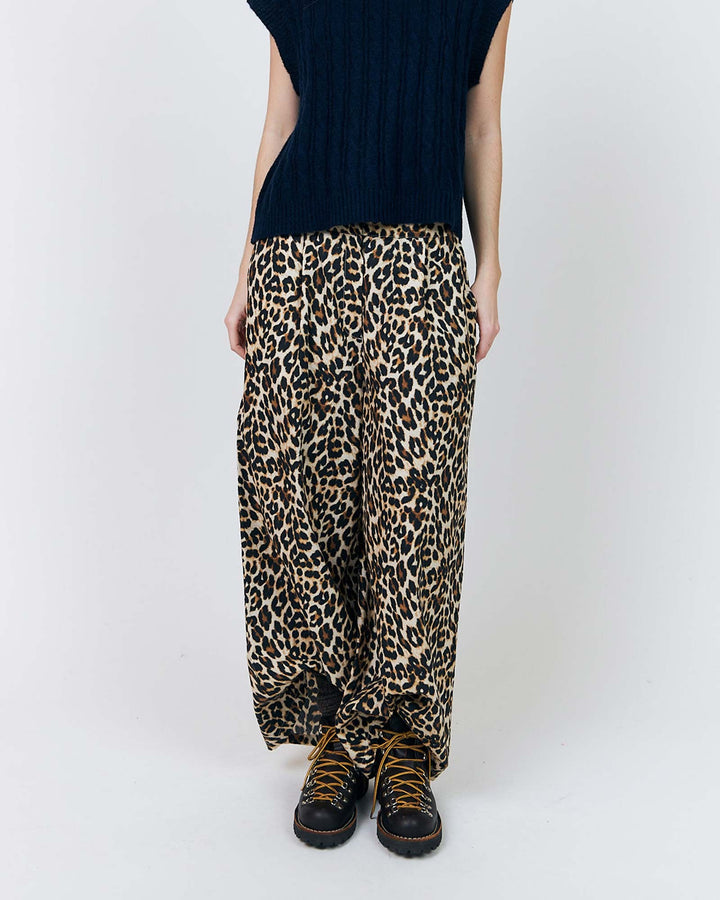 MiraLL Pants Leopard Print