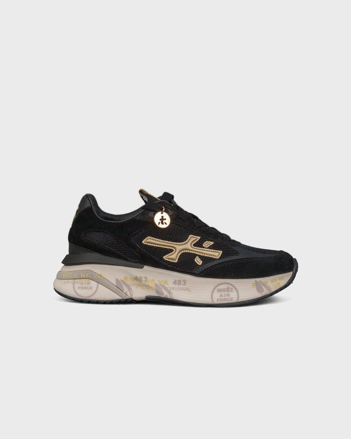 Premiata Schuhe Moerund Black Gold