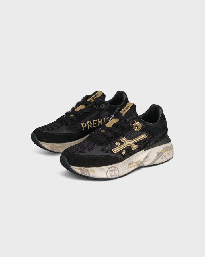 Premiata Schuhe Moerund Black Gold – Bild 3