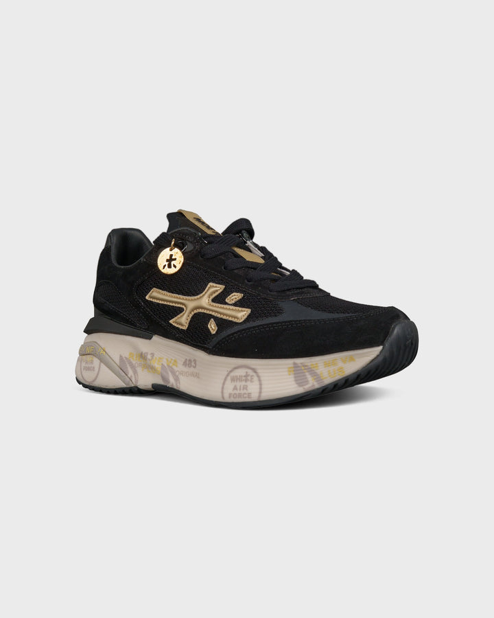 Premiata Schuhe Moerund Black Gold – Bild 4