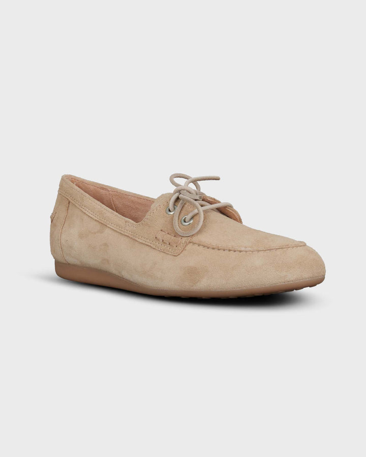 Mokassin Beige Soft Suede Grain