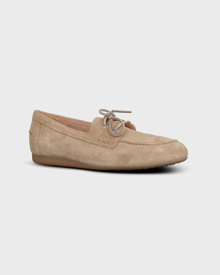 Mokassin Beige Soft Suede Grain