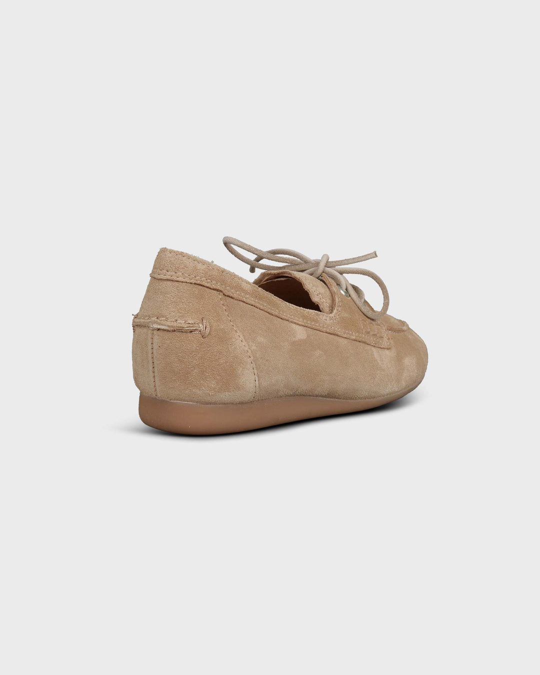 Mokassin Beige Soft Suede Grain