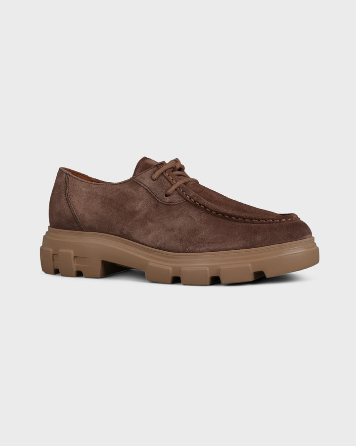 Mokassin Braun Soft Suede Earth