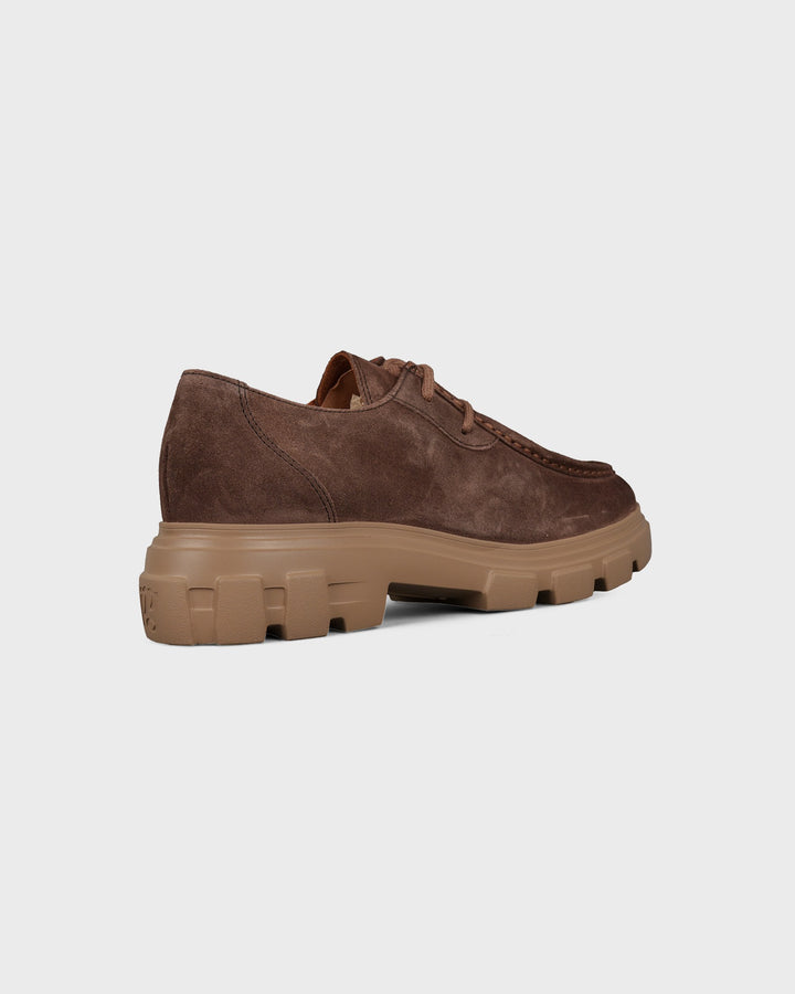 Mokassin Braun Soft Suede Earth