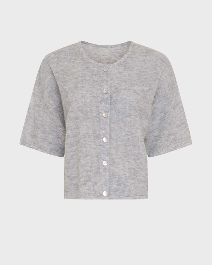 MSCHAurelia 2/4 Cardigan Light Grey Melange
