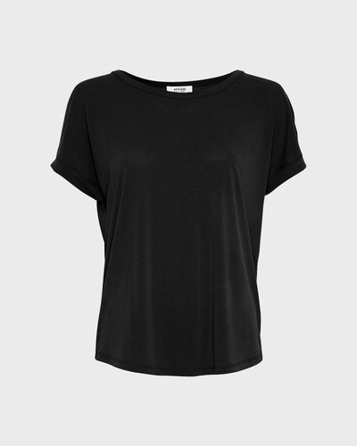 Moss Copenhagen T-Shirt MSCHFenya Modal Tee Black myMEID