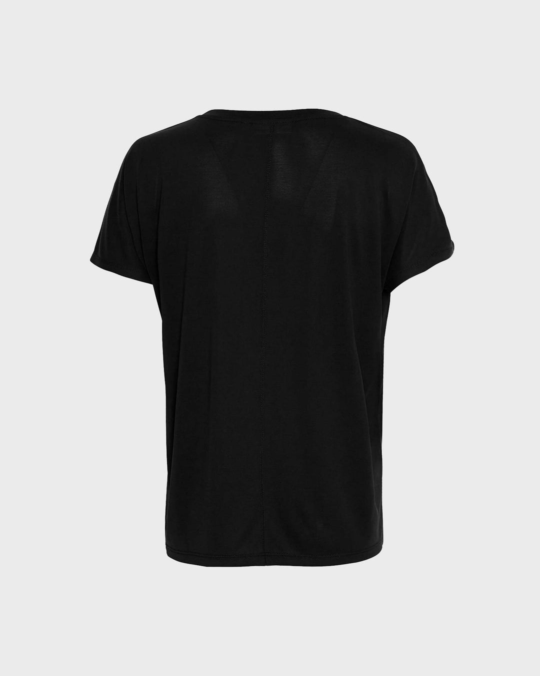 MSCHFenya Modal V Neck Tee Black