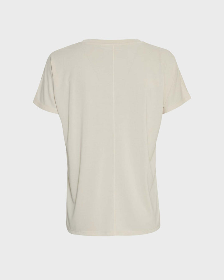MSCHFenya Modal V Neck Tee Oatmeal