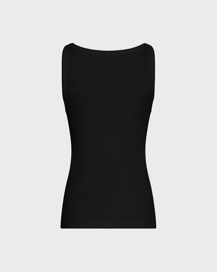 MSCHGubbe Rasmia Icon Top Black/Black White