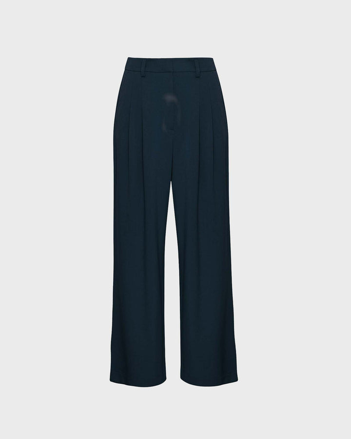 MSCHHenrika HW Pants Sky Captain