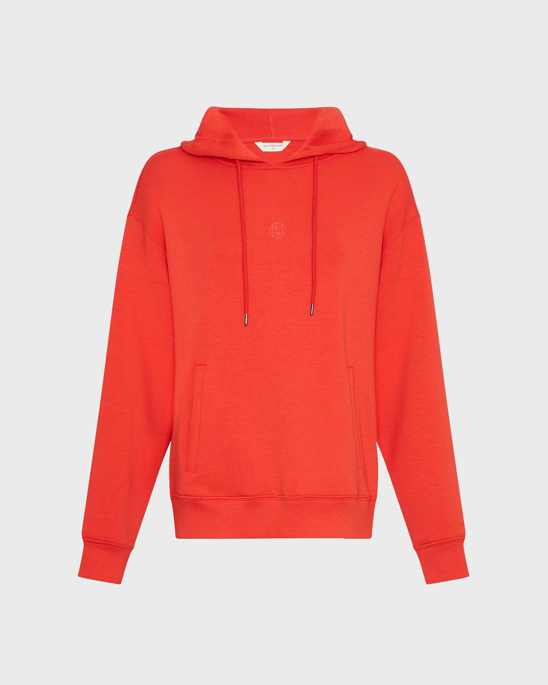 MSCHIma Q Icon Hood Sweatshirt Flame Scarlet