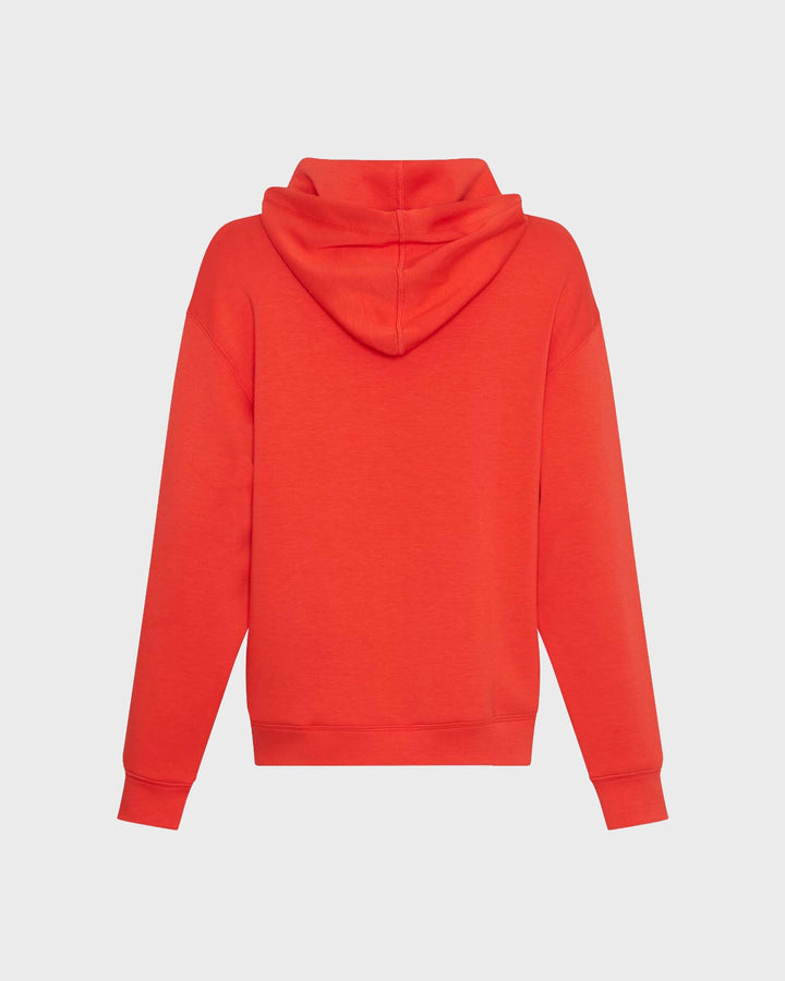 MSCHIma Q Icon Hood Sweatshirt Flame Scarlet