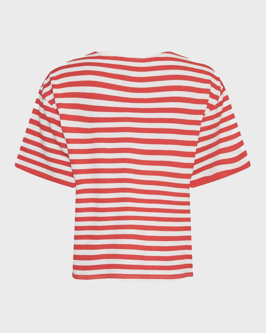 MSCHKemba Bahara Pullover Stripe Ice/Scarlet