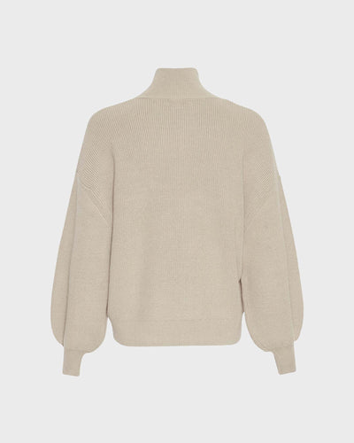 Moss Copenhagen Pullover MSCHMagnea Rachelle Oatmeal Melange myMEID