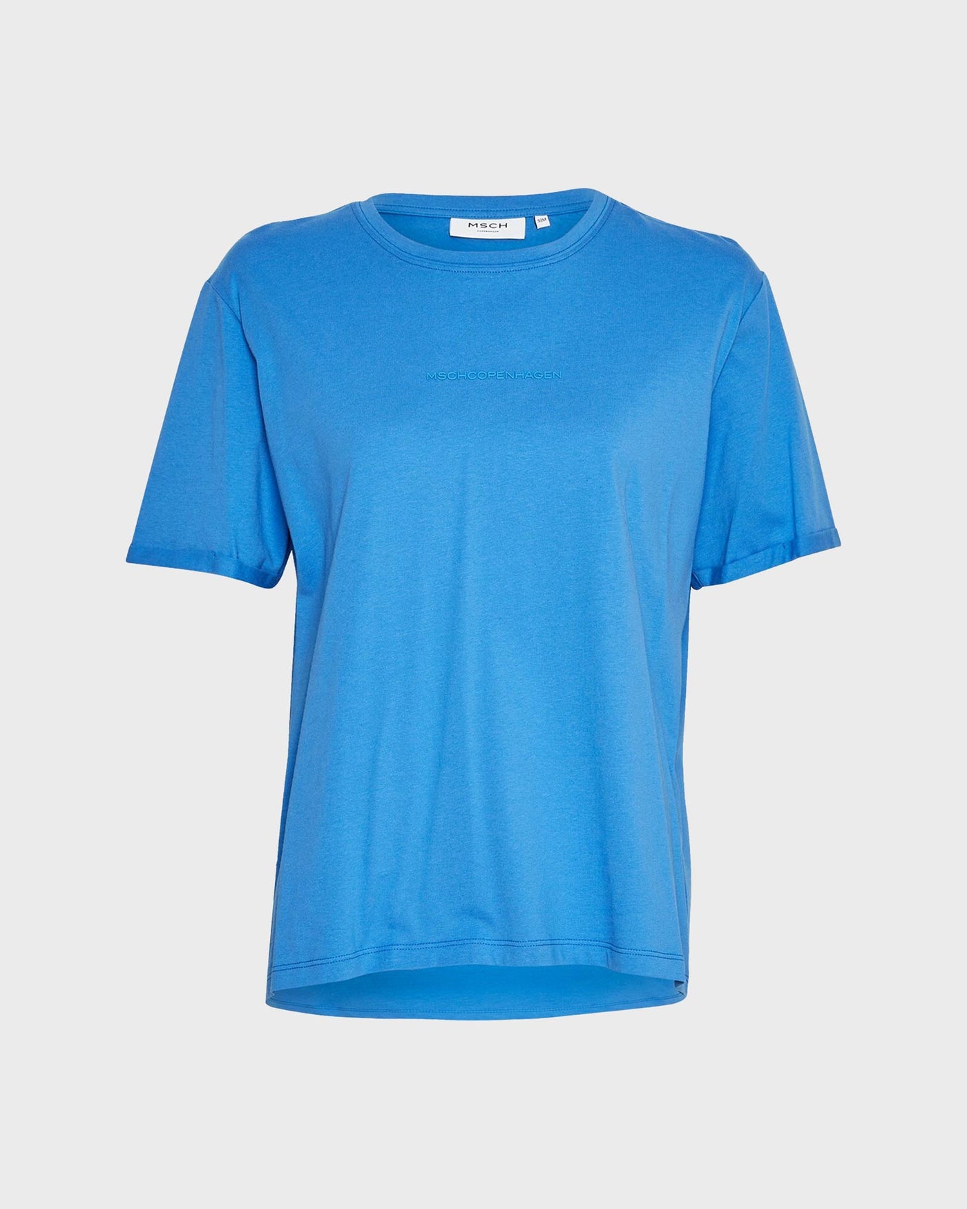 MSCHTerina Organic Small Logo Tee Palace Blue myMEID