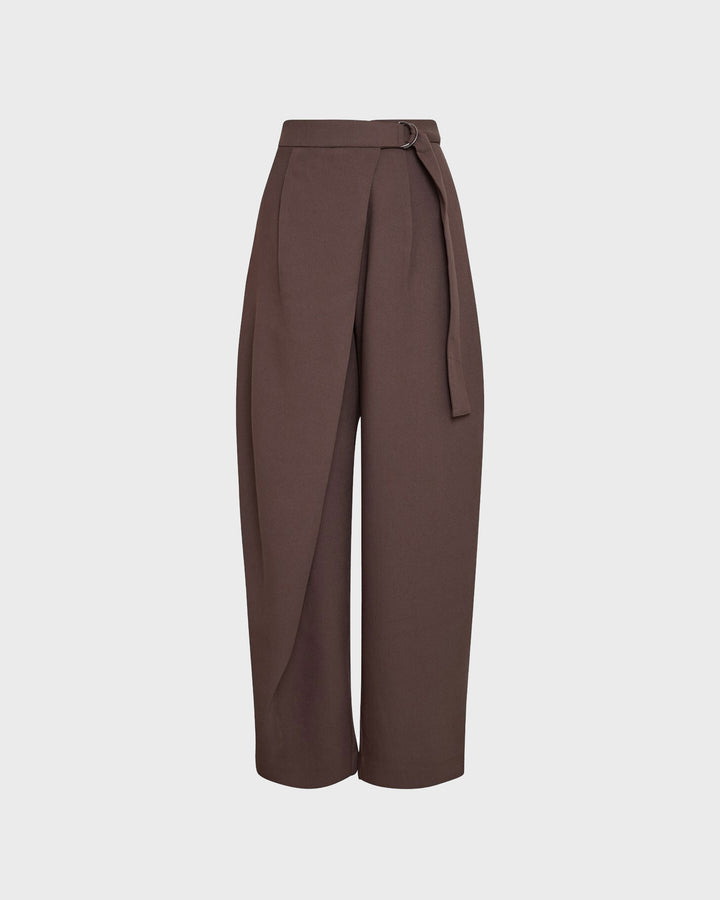 MSCHZein Esteriane HW Pants Hot Fudge