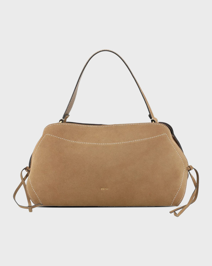 ABRO Handtasche Necessity Schultertasche Cappuccino