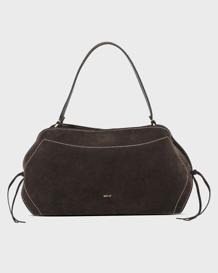 ABRO Handtasche Necessity Schultertasche Dark Brown