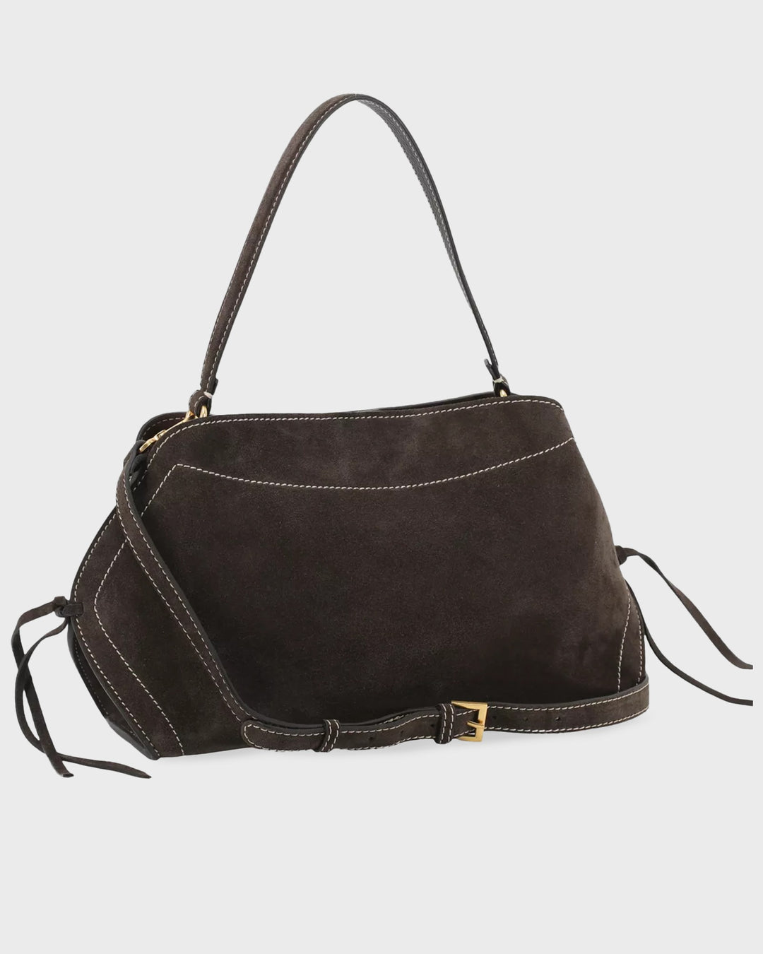 ABRO Handtasche Necessity Schultertasche Dark Brown – Bild 2