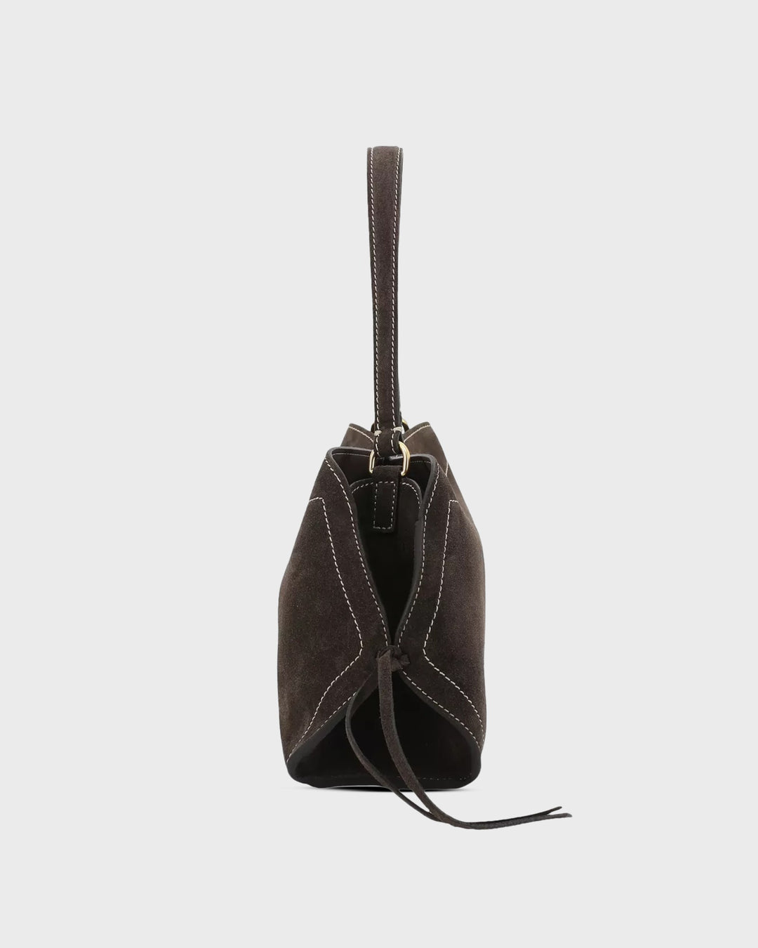 ABRO Handtasche Necessity Schultertasche Dark Brown – Bild 3