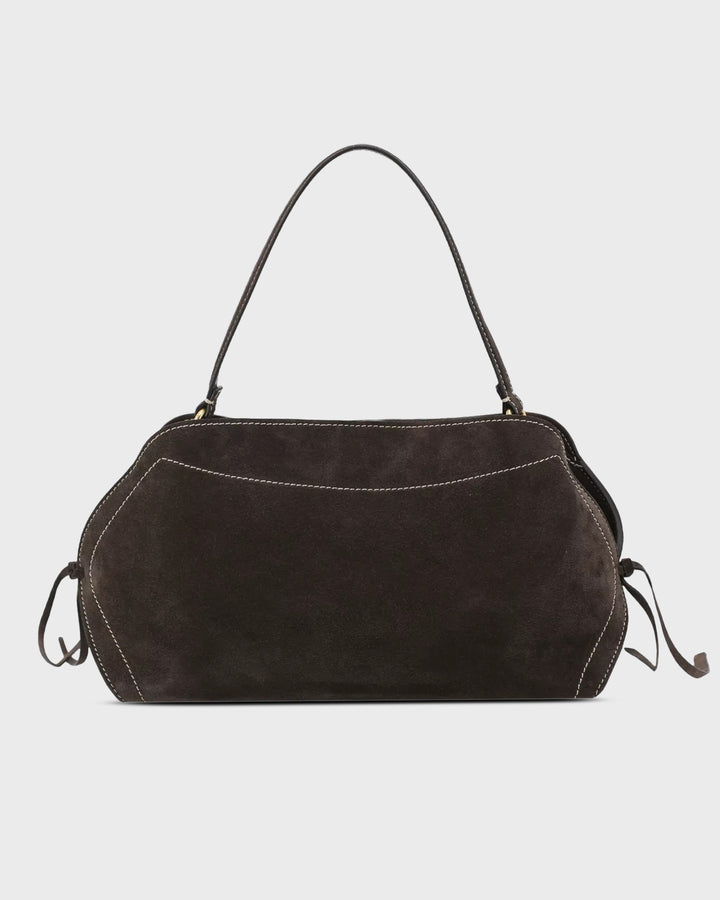 ABRO Handtasche Necessity Schultertasche Dark Brown – Bild 4