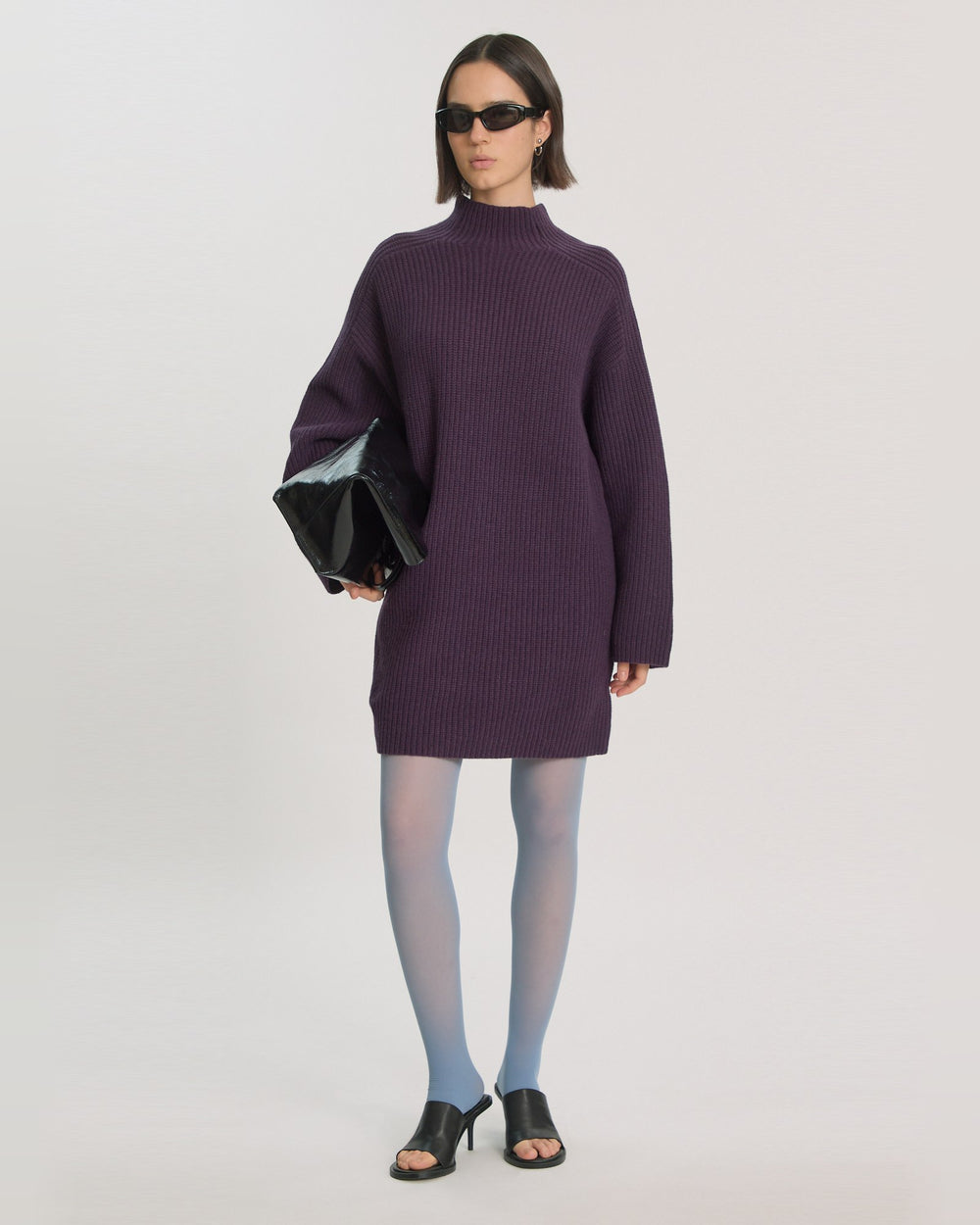 EDITED Kleid Neea Dress Plum Perfect – Bild 2