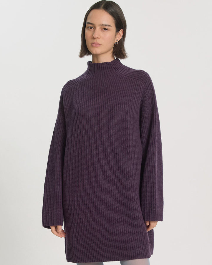EDITED Kleid Neea Dress Plum Perfect – Bild 4