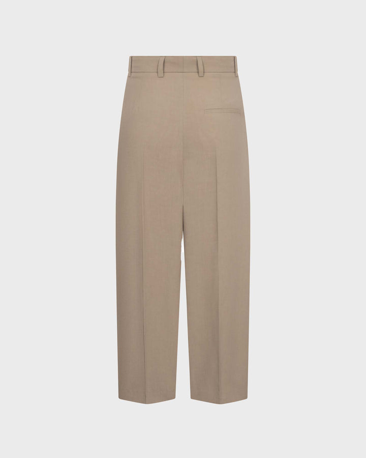 Noa Crop Business Linen Greige