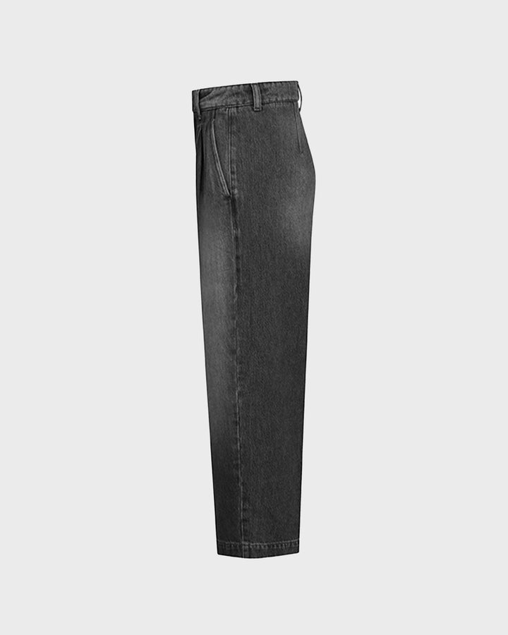 Noa Crop Soft Denim Authentic Grey