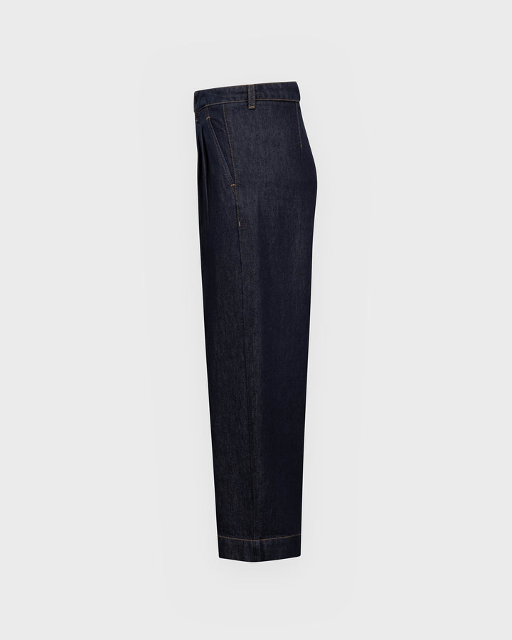 Rossi Hose Noa Crop Authentic Soft Denim Marine – Bild 3