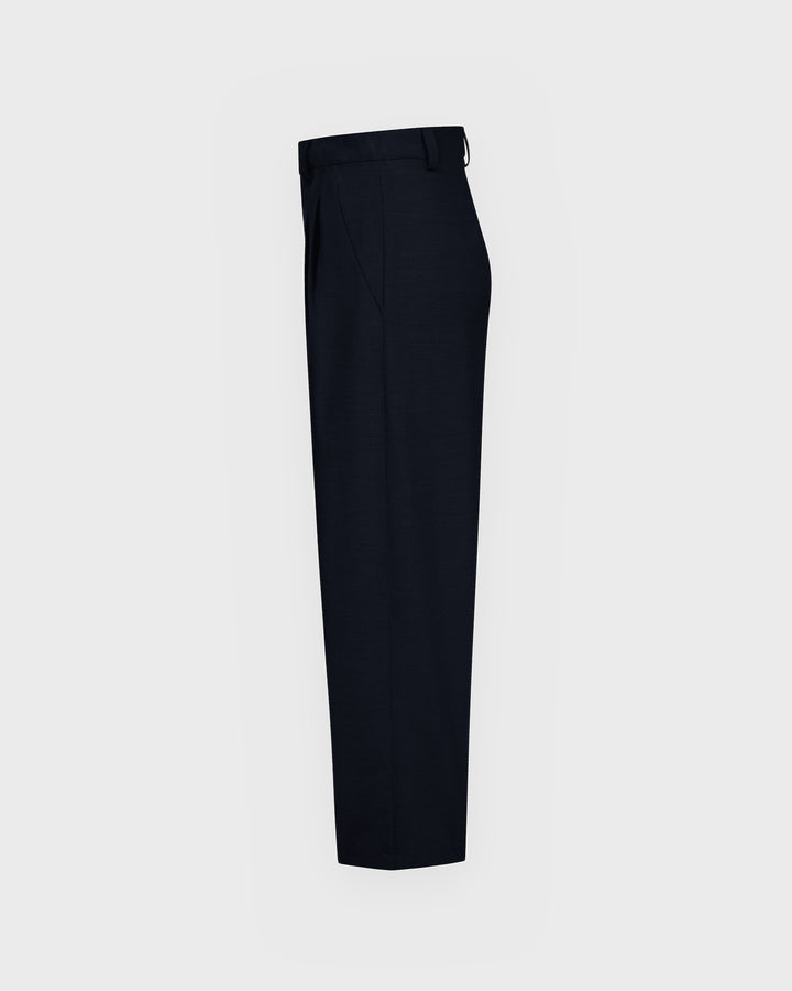 Rossi Hose Noa Crop Cashmere Touch Flannel Marine – Bild 2