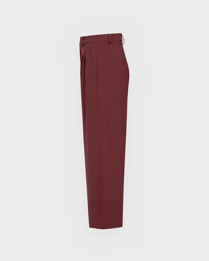 Rossi Hose Noa Crop Fluid Cade Merlot – Bild 3