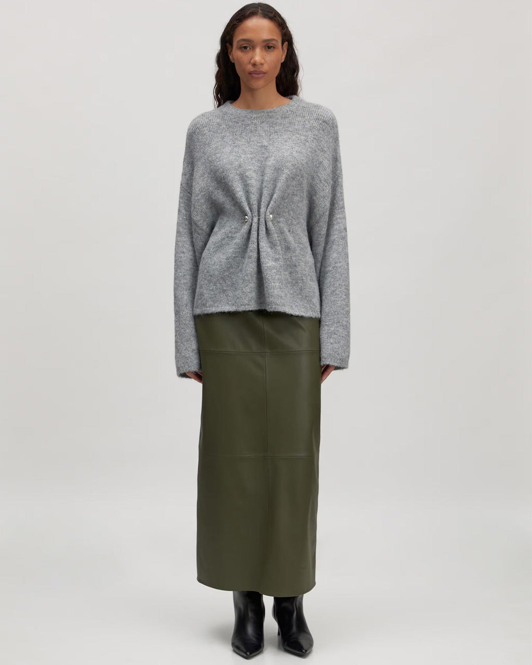 Noorie Jumper Light Grey Melange