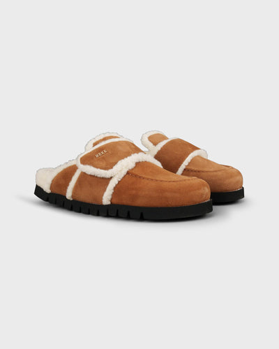 Nubikk Pantolette Teddy Fur Cognac myMEID