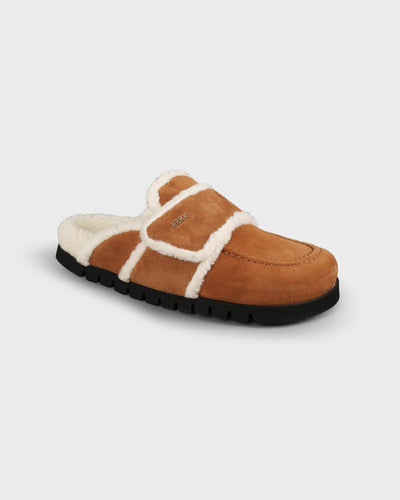 Nubikk Pantolette Teddy Fur Cognac myMEID