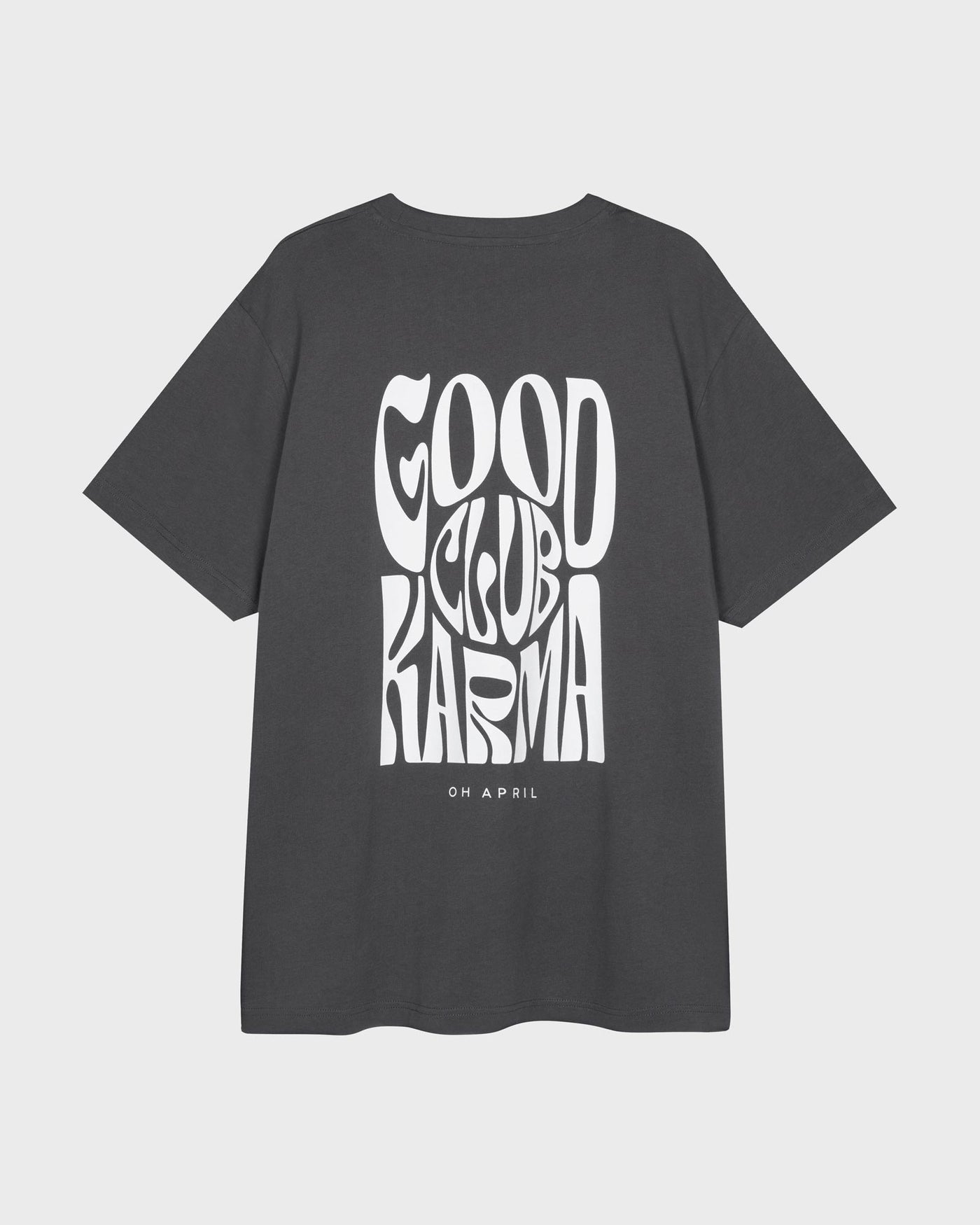 Boyfriend T-Shirt Anthracite Good Karma Club myMEID