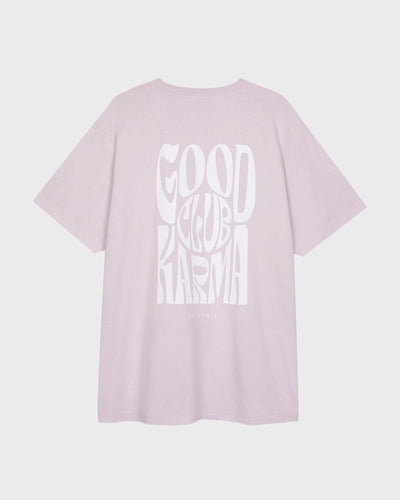 Boyfriend T-Shirt Lilac Good Karma Club myMEID
