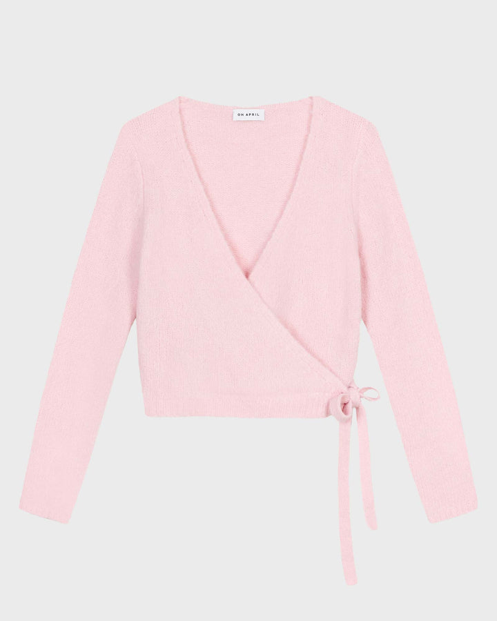 Indie Wrap Jacket Sugar Pink