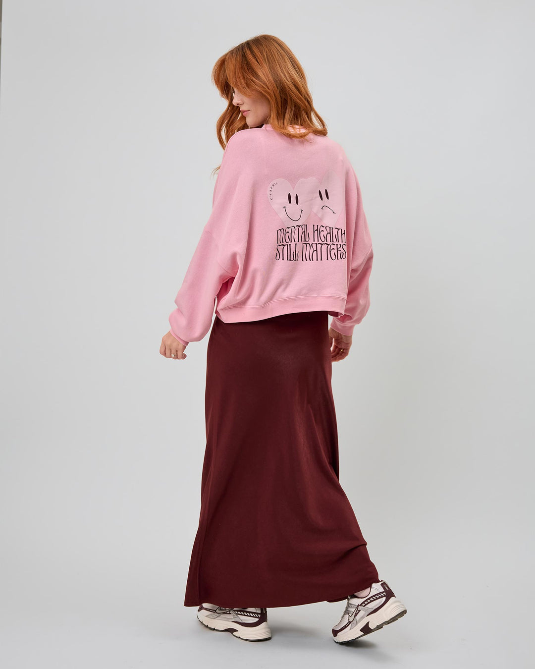 Light Sweater Mental Health Rose